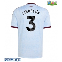 Aston Villa Victor Lindelof #3 Tredjedrakt 2026-27 Kortermet
